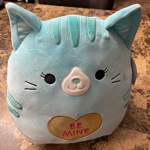 Valentines Day Edition Blue Cat squishmallow